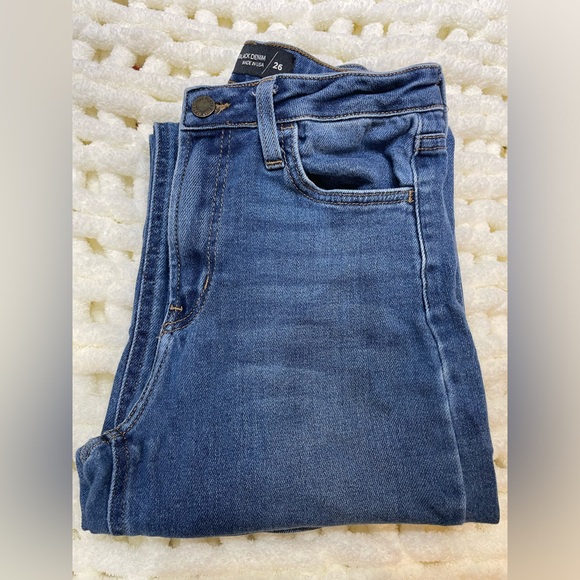 JUST BLACK | DENIM retro wide leg Size 26 - Picture 7 of 14